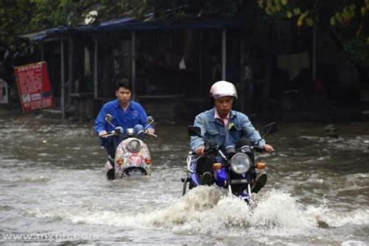 梦见下大雨