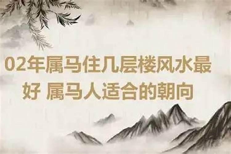 属马的住几楼好吉利