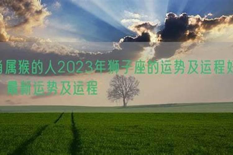 2023年狮子座运势及运程