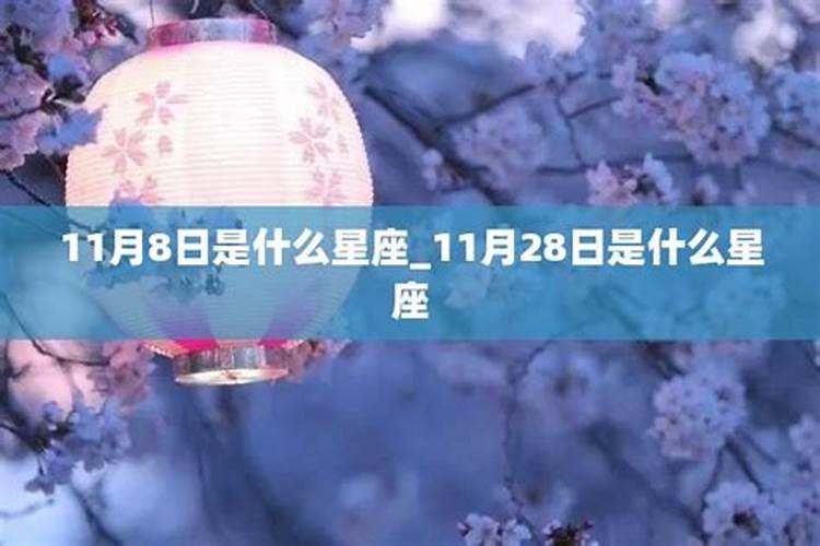 阳历11月8日是什么星座激光和光波有什么区别