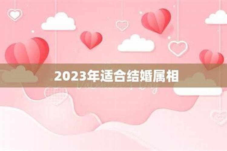 2023年适合结婚的生肖