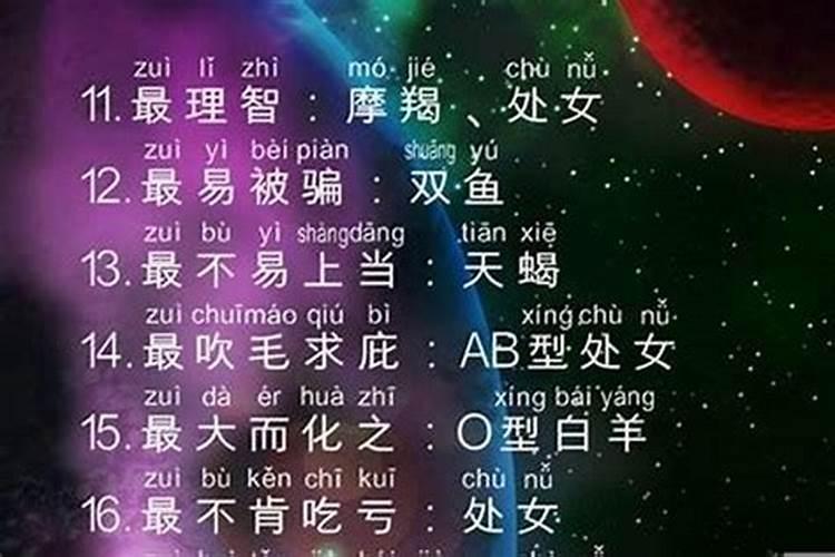 2021年最有钱的星座