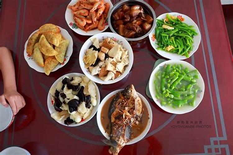 中元节祭祀菜