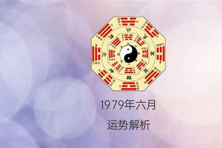 1979年农历十月初一出生如何命运