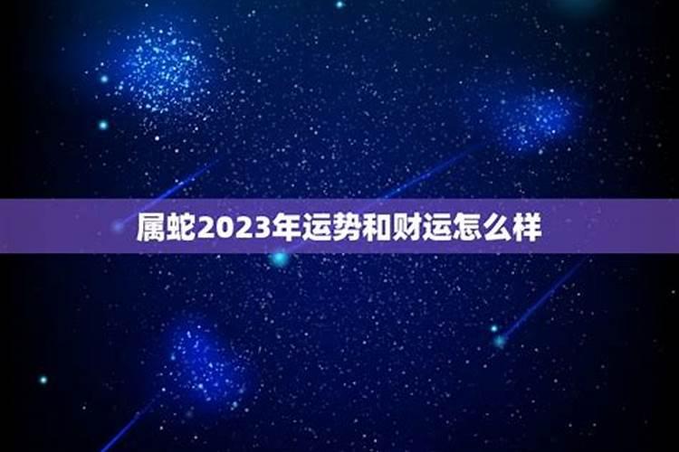 2023属蛇的运势和财运3月25