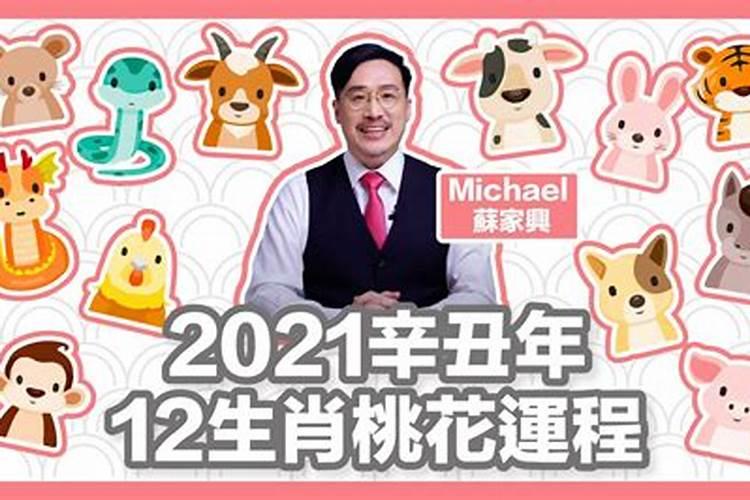 2021年辛丑年桃花运八字