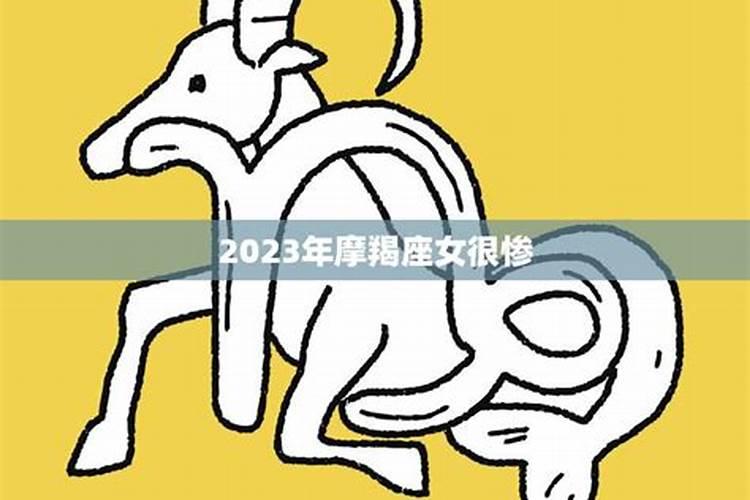 摩羯2023年运势如何