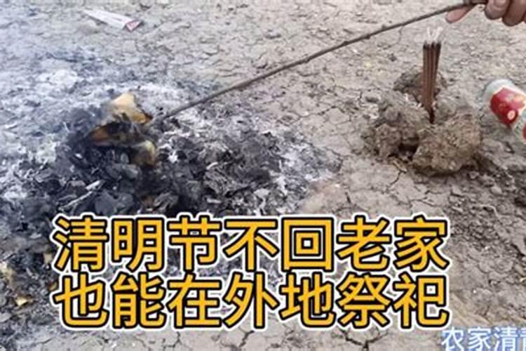 清明不回去可以在外地祭拜吗