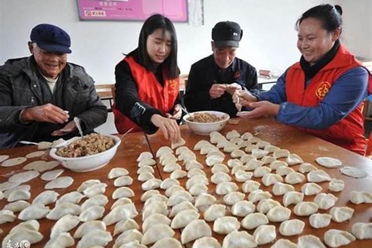 西安冬至祭天吃饺子