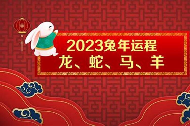 生肖运势2023年运程马