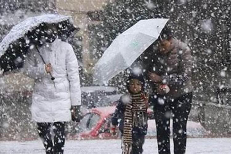 梦见雨夹雪一阵一阵