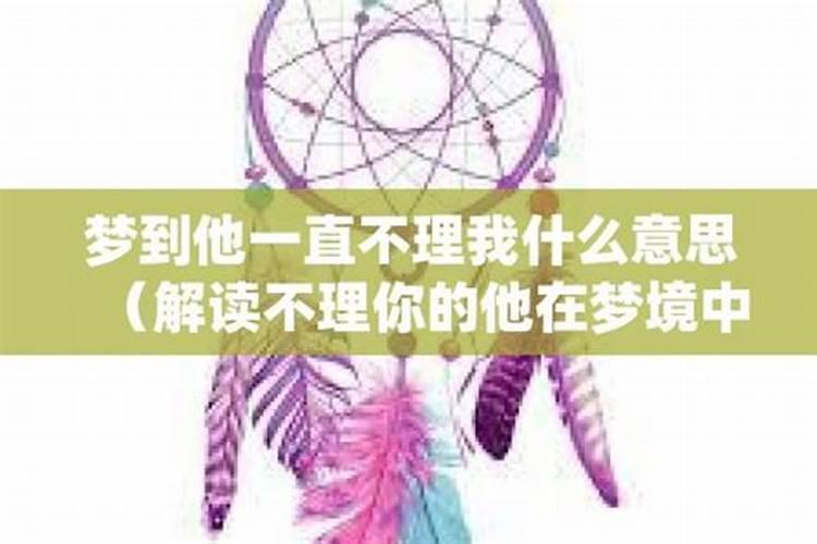 梦见自己弟弟不理我