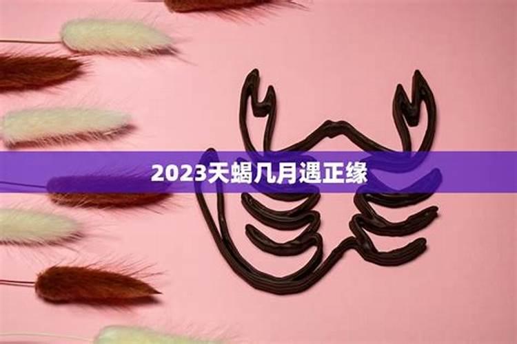 2020天蝎座正缘什么时候出现