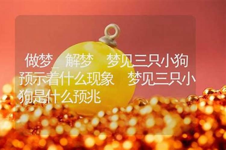 梦见小三预示什么