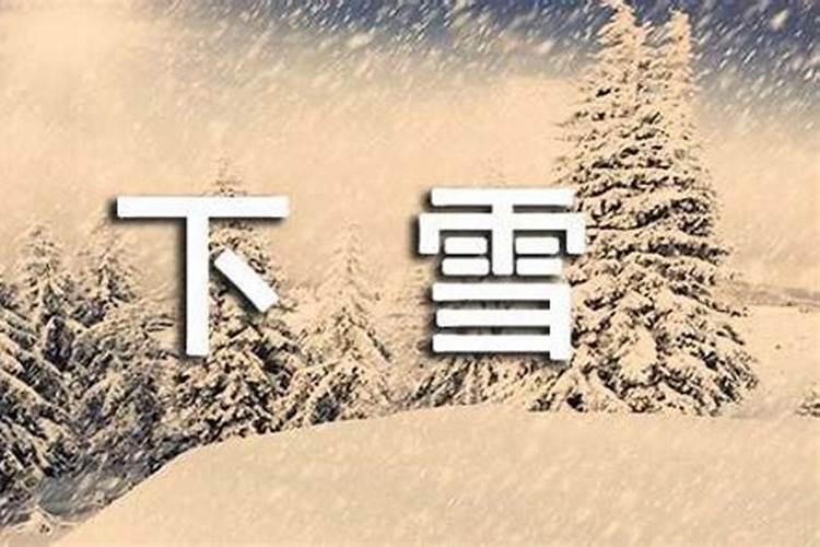 梦见下雪了代表什么