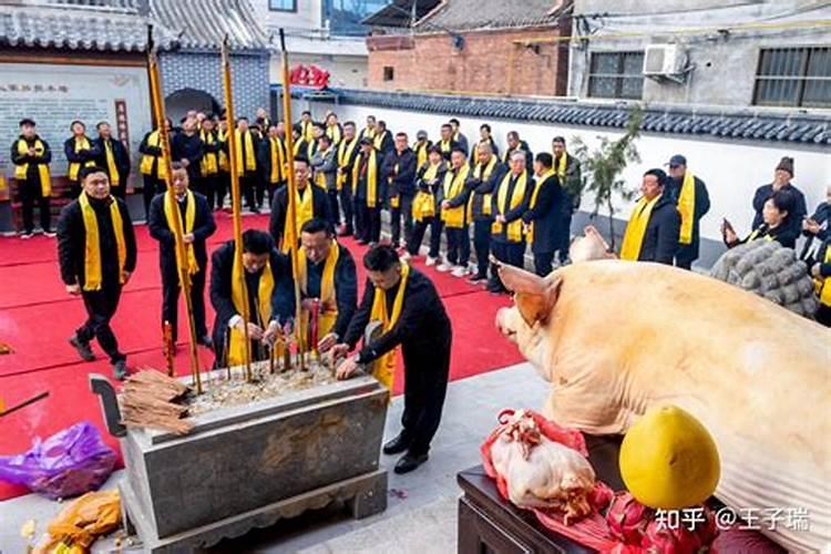 正月初五刘氏祭祖