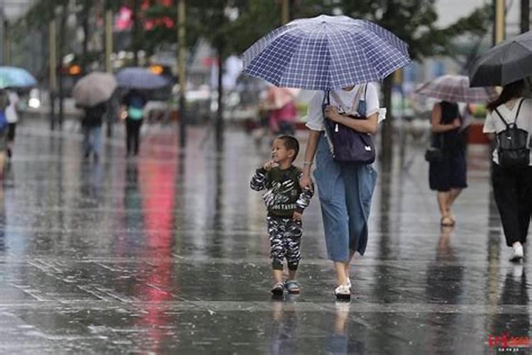 梦见大雨里有人给伞遮雨