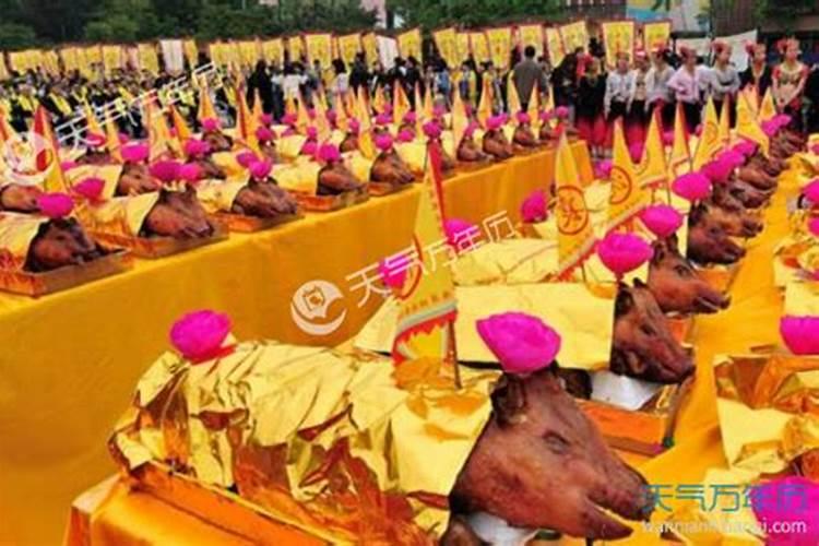 青岛中元节祭祀