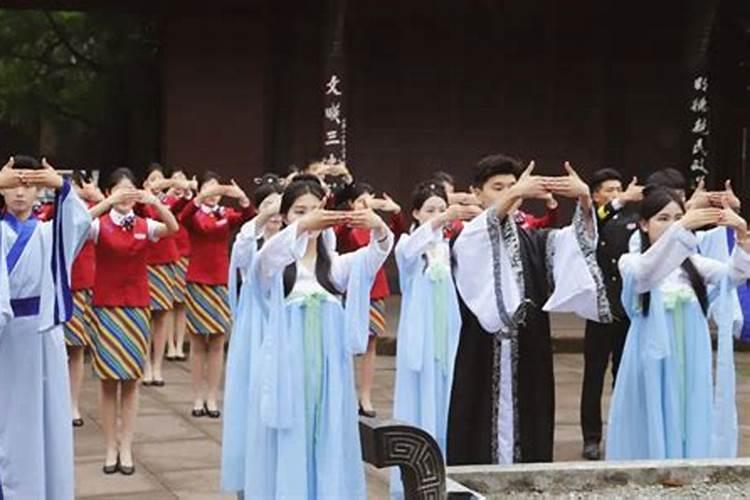 清明的祭祀礼