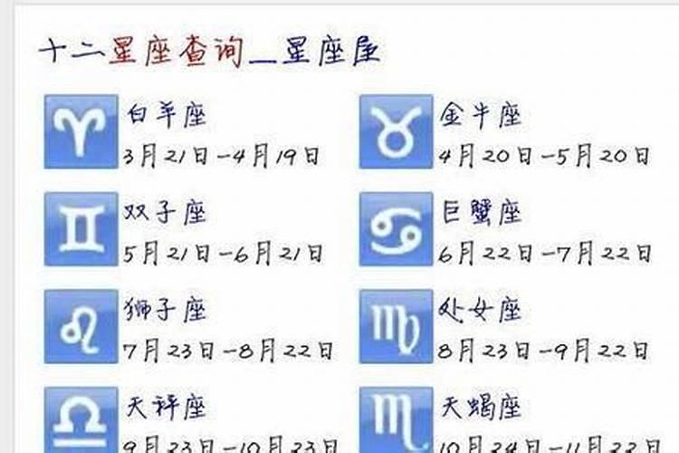 农历九月初九是哪两个星座