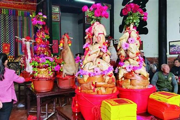 富阳元宵节祭祖