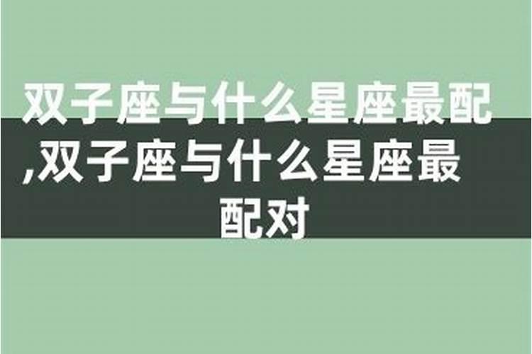 和双子座八字不合