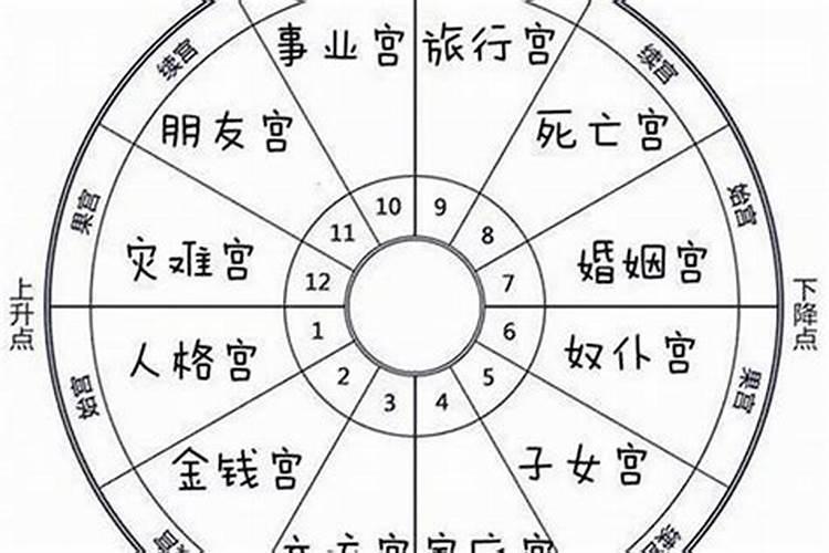 批八字十二宫星盘怎么起