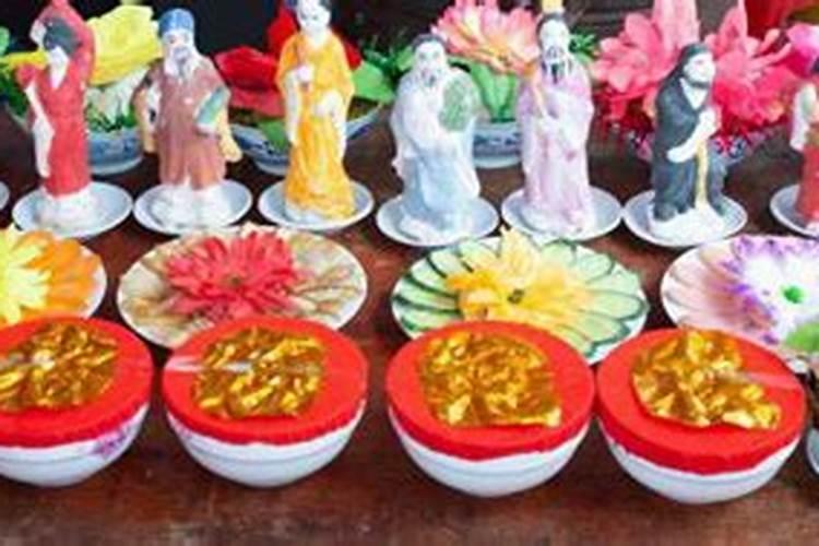 中元节祭奠贡品