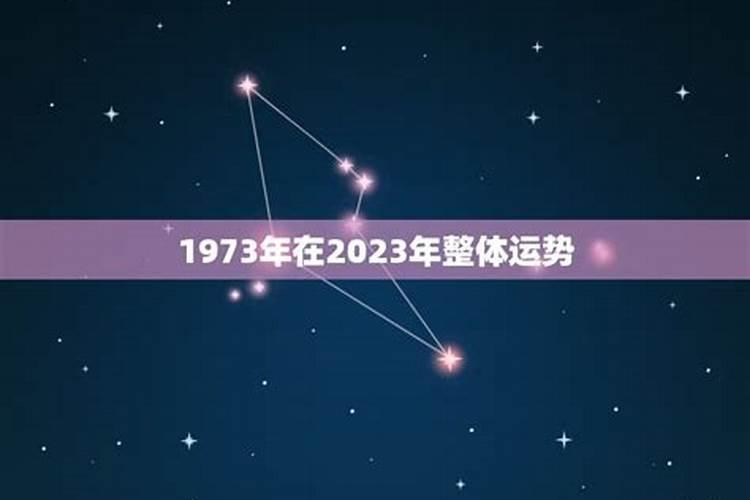 1973年2023年的运势及运程中国网