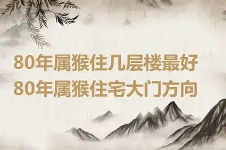 属猴的住几层楼房最好