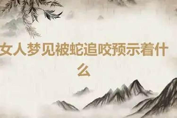 做梦梦到黑蛇咬我是什么意思