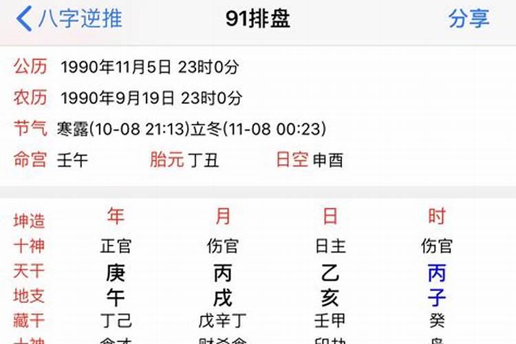 八字流年运程2021