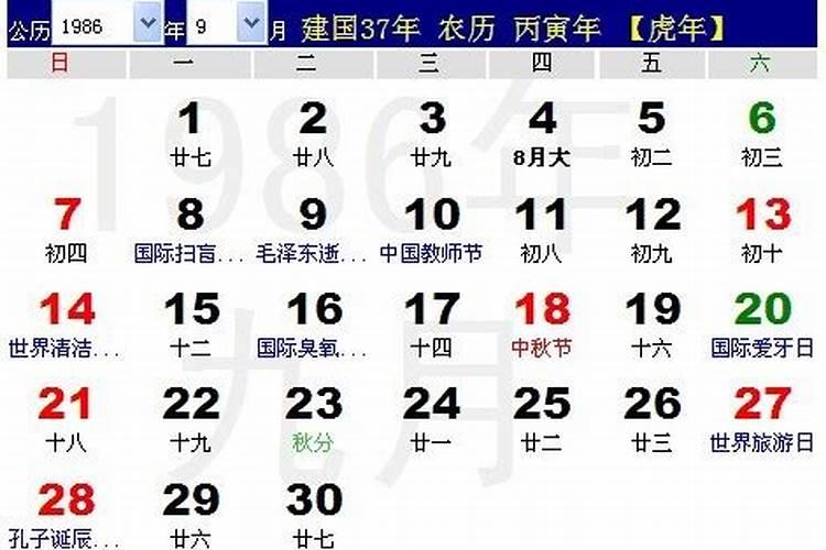 1986年农历3月初9出生男运势