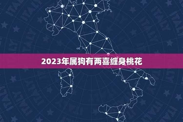 2023年属狗有两喜缠身