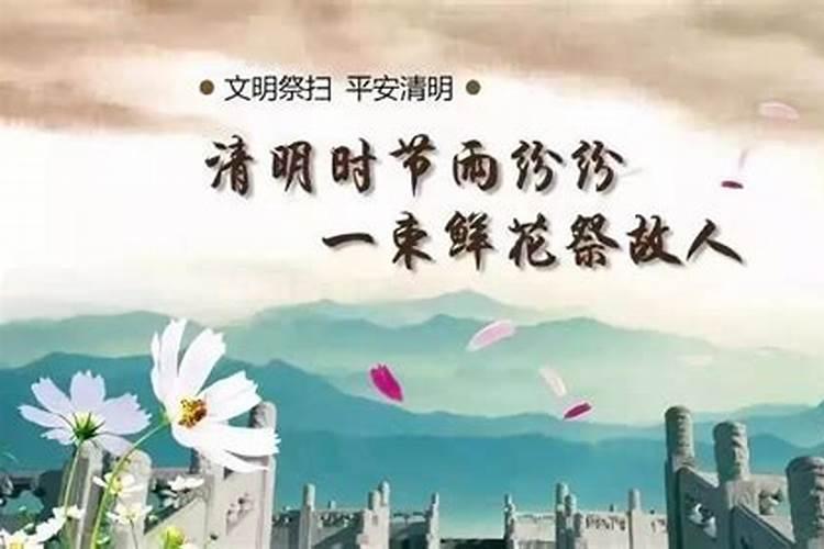 清明节祭祀什么时候好