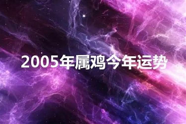 属鸡的人2021年运势及运程2005