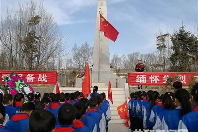 清明节祭扫革命烈士墓活动简报