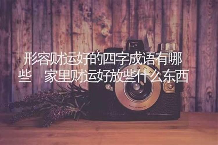 家里财运好放些什么东西