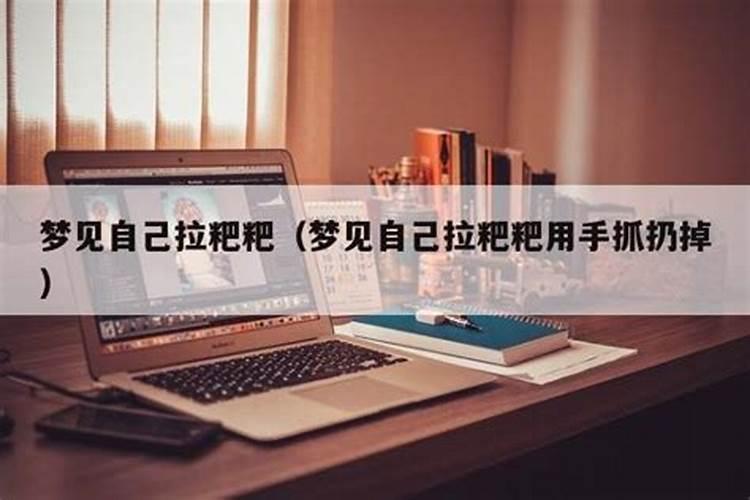 梦见自己拉粑粑用手抓扔掉