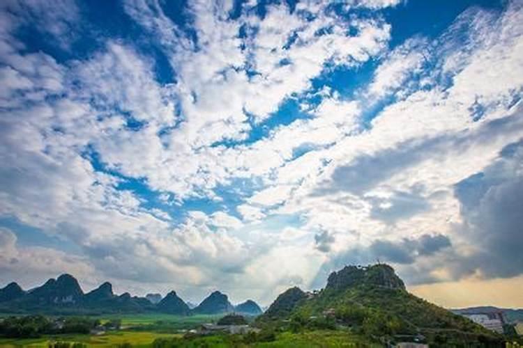 扶绥六鹤山风水宝地