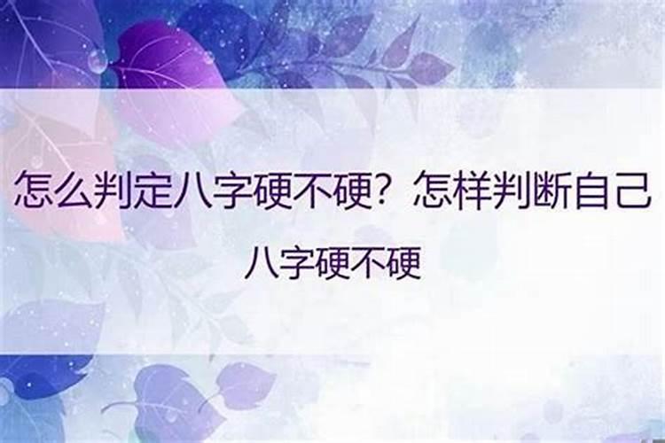 八字硬是什么意思?