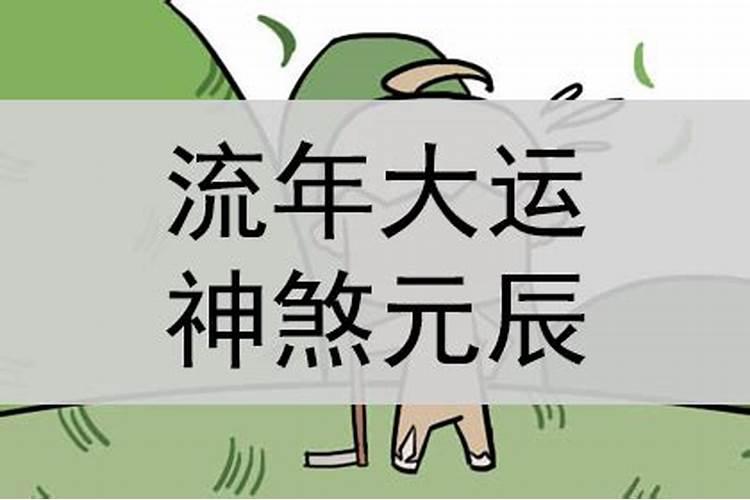 八字元辰的流年大运怎么看