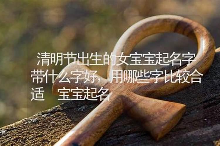 清明节出生的孩子名字