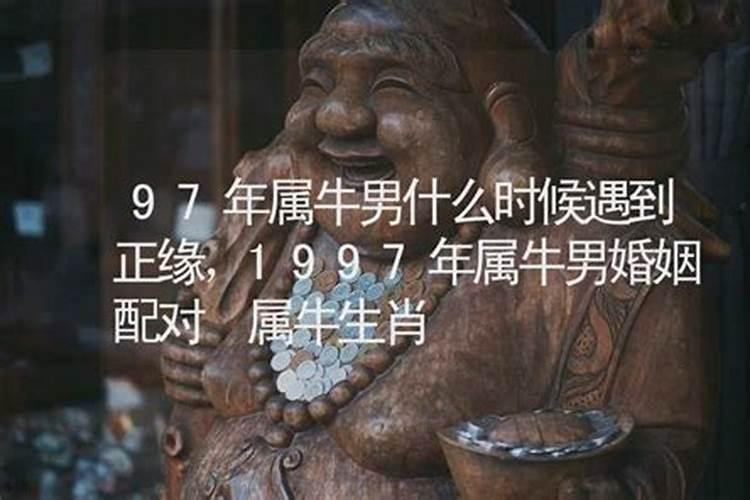 1997年的属牛男啥时候结婚好