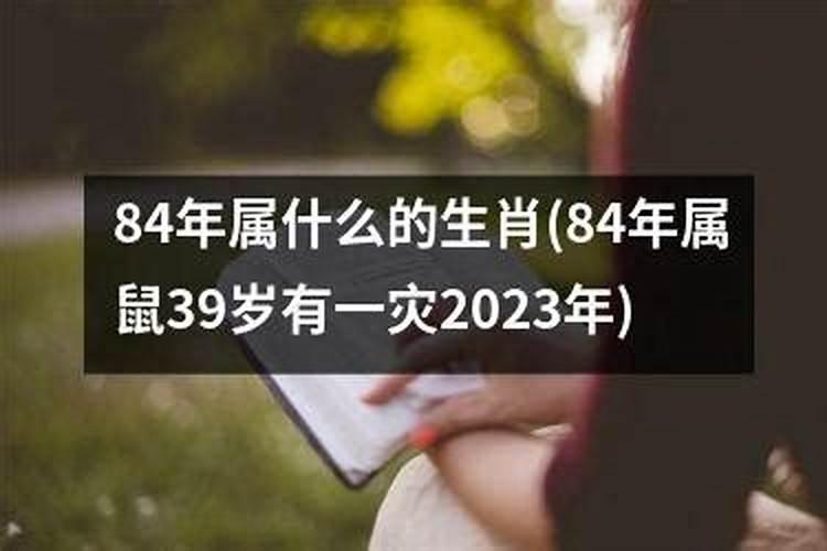 84年属鼠39岁有一灾2021