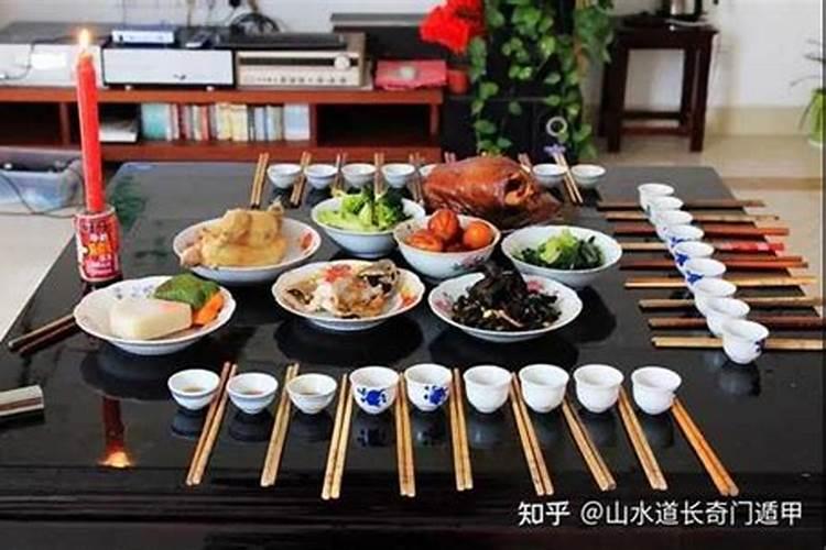 中元节祭祖用什么菜