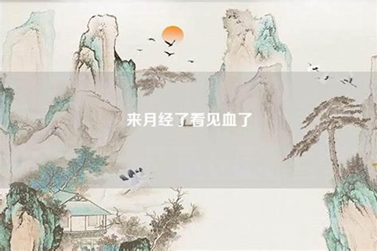 女人梦见月经血财运好吗