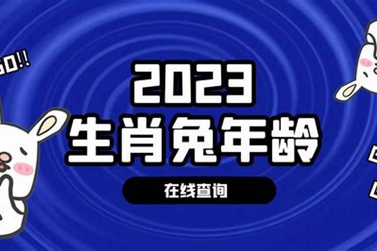 2023年属兔子的多大