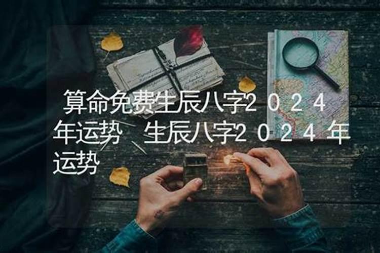 生辰八字看2024年运势