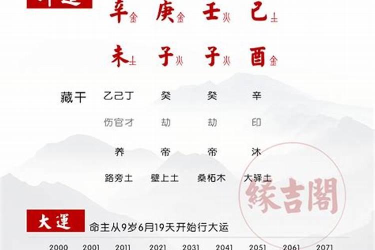 八字看自己开什么车